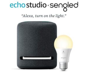 Echo Studio Charcoal with Sengled Bluetooth Bulb, Alexa Kit Review: Is It Worth It?
