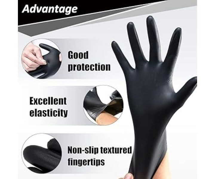 PROMEDIX P Nitrile Gloves, 4mil-100 Count, Gloves Disposable product review