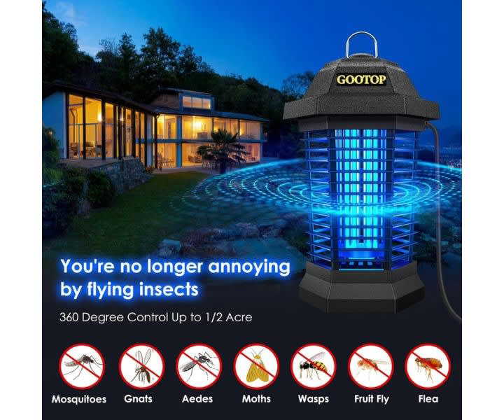 Bug Zapper Outdoor, Mosquito Zapper Outdoor - Electric Fly Bug product review