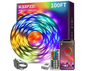 100ft RGB LED Strip Lights, Music Sync & App Control: Full Review and Analysis