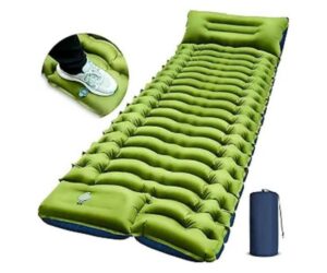 Camping Sleeping Pad Ultralight Mat with Pillow Foot Pump Review: Is It Worth It?