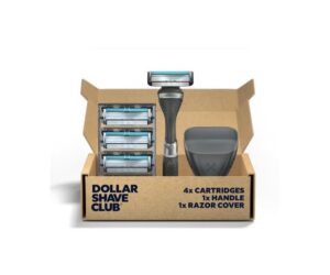 Is Dollar Shave Club Shaving Travel Kit Diamond Grip Razor | 4 Blades Worth It? Full Review