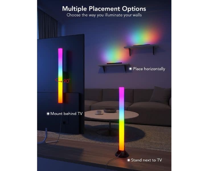 Govee RGBIC Light Bars for TV | Work with Alexa and Google Assistant product review