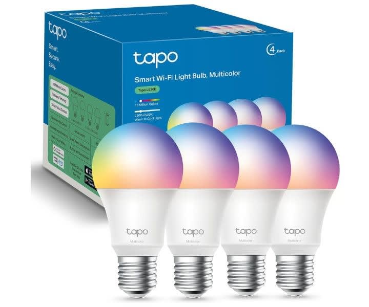 TP-Link Tapo Smart Light Bulbs, 4-Pack product review