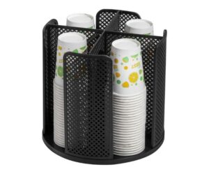 Heagoale Paper Cup & Lid Holder Plastic Organizer for Countertop Review: Is It Worth It?