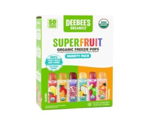 DeeBee's Organics SuperFruit Freezie Pops