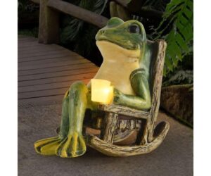 Miniature Frog Solar Garden Statue for Patio & Yard Decor Review: Is It Worth It?