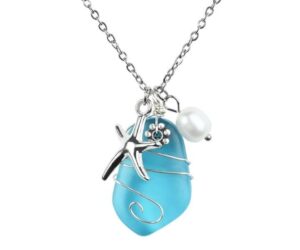 Sea Glass Necklace, Starfish Pendant, Freshwater Pearls Review: Is It Worth It?