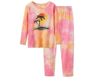Beezizac Pajamas for Girls 100% Cotton Tie-dye Unicorn Mermaid Review: Is It Worth It?
