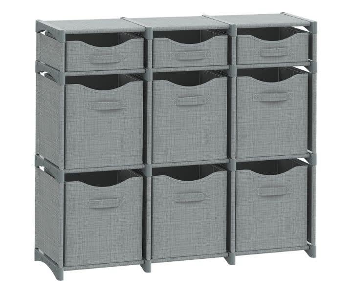 9 Cube Closet Organizer with Storage Bins, Easy Assembly product review