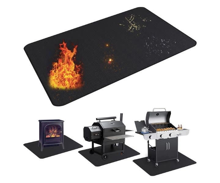 UBeesize Large 65 x 48 inches Under Grill Mat for Outdoor Grill product review