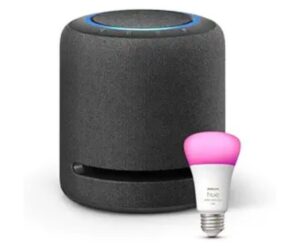 Echo Studio | Charcoal with Philips Hue Color Smart Bulb Review: Is It Worth It?