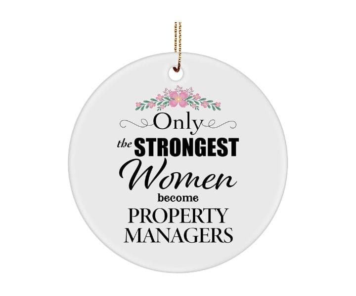 Property Manager Christmas Ornament - Strongest Gift product review