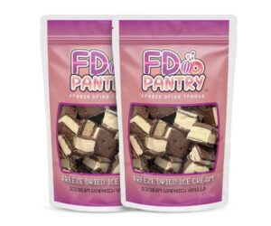 Freeze-Dried Ice Cream Sandwich Bites - 2 Pack, Vanilla Review: Is It Worth It?