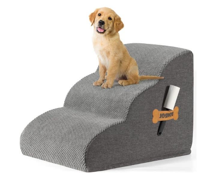 Romrol Pet Stairs Ramp, Non-Slip, 3-Tier, Waterproof product review