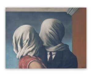 Rene Magritte The Lovers Canvas Art, Surrealism 12"x16" Review: Is It Worth It?