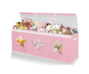 Is Pink Toy Box w/ Star Windows & Mesh Bag Worth It? Full Review