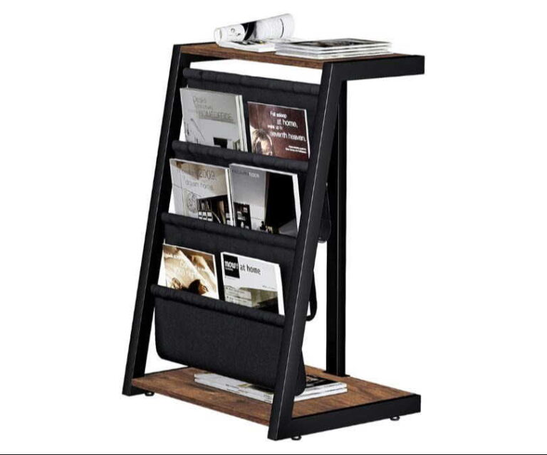 IRON Storage Bookshelf & Detachable Magazine Rack product review