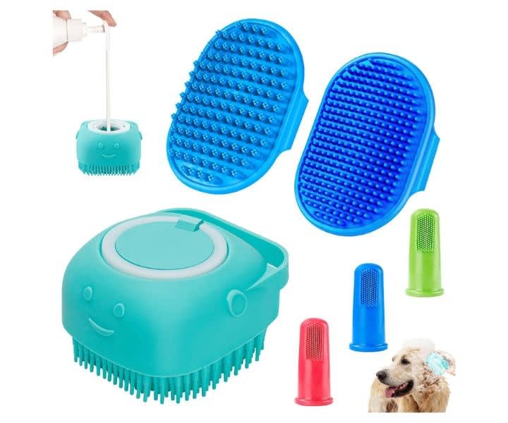 Comotech Dog Bath Brush Scrubber, product review