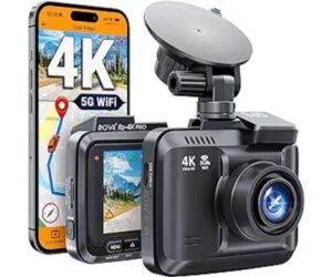 ROVE R2-4K PRO Dash Cam, Built-in GPS