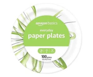Amazon Basics Everyday Paper Plates