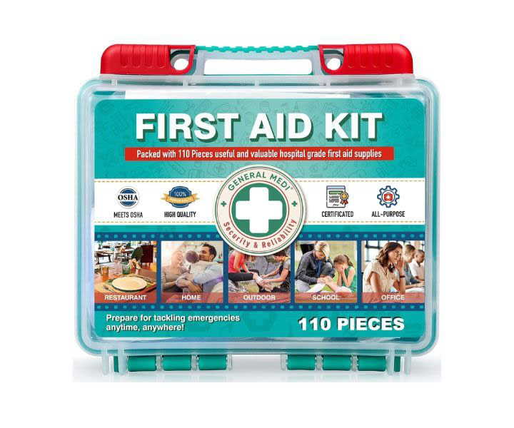General Medi 110 Pieces Small First Aid Kit - HardCase product review