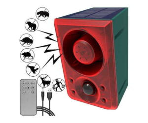 Solar Outdoor Motion Alarm: 130dB Dog Bark & Gunshot Sound Review: Is It Worth It?