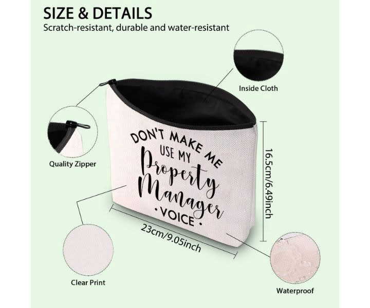 Future Property Manager Gift: Realtor Cosmetic Bag product review