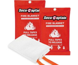 SecuCaptain 2-Pack Emergency Fire Blanket