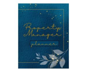 Property Manager Planner: Navy & Gold Floral, Daily & Weekly: Full Review and Analysis