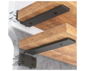 Goovilla 6 Heavy Duty Floating Shelf Brackets