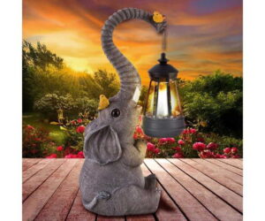 Solar Elephant Garden Statue with Lights & Bird Figurines Review: Is It Worth It?