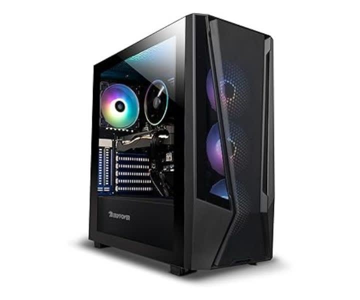 iBuyPower SlateMesh Gaming PC AMD Ryzen 5 7600, RTX 4060 product review
