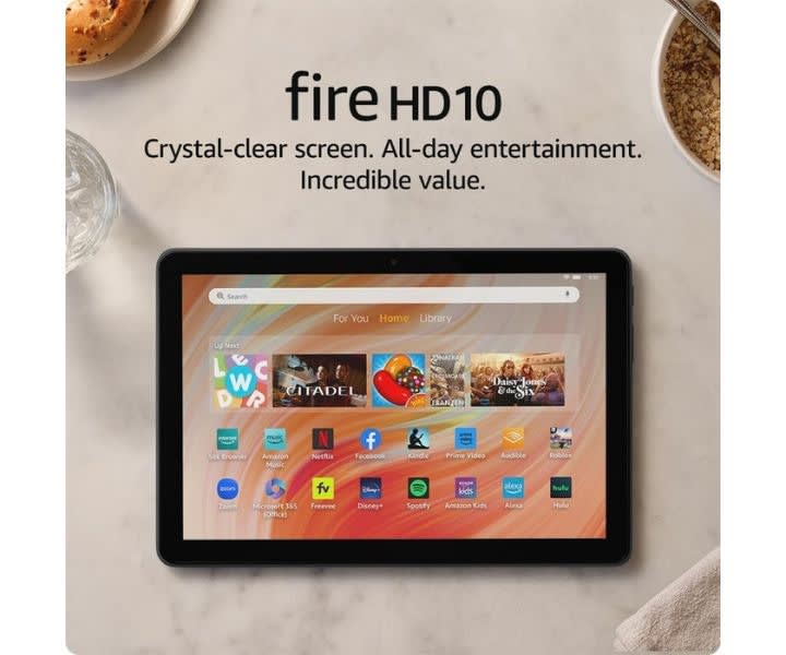 Amazon Fire HD 10 tablet | 0.1" vibrant Full HD screen, 3 GB RAM, 64 GB Rom product review