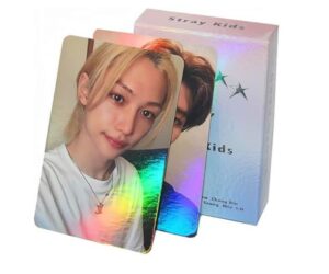 Stray Kids Laser Photocard 50pcs Laser Card Kpop Stray Kids LOMO Review: Is It Worth It?