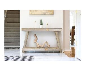 Reclaimed Wood Luxe Aztec A-Frame Console Table Review: Is It Worth It?
