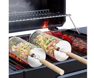 Is Nesting Grill Baskets Removable Wooden Handle Worth It? Full Review