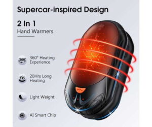 OUTJUT Rechargeable Hand Warmers 2 Pack