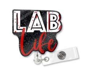 XQLZY LAB Life Black Glitter Badge Reel Retractable Shark Clip Review: Is It Worth Buying?