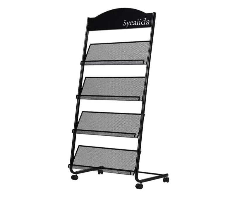 Mobile Floor-Standing Display Rack, Brochure & Magazine Stand product review