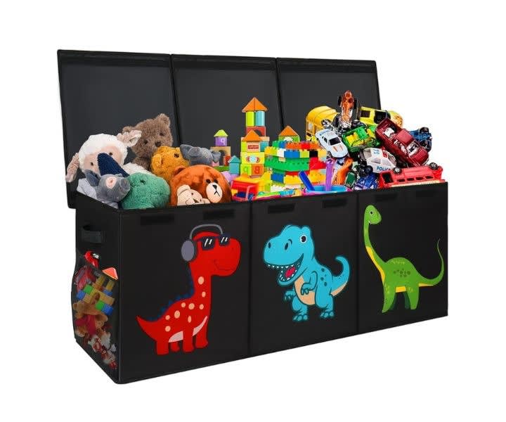 Dinosaur Toy Box, XL Collapsible Storage product review