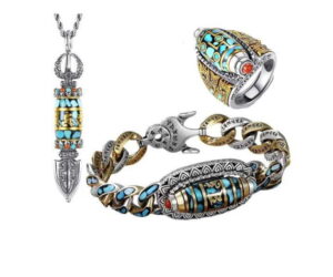 Turquoise Mantra Bracelet, Ring & Necklace Set Review: Is It Worth It?