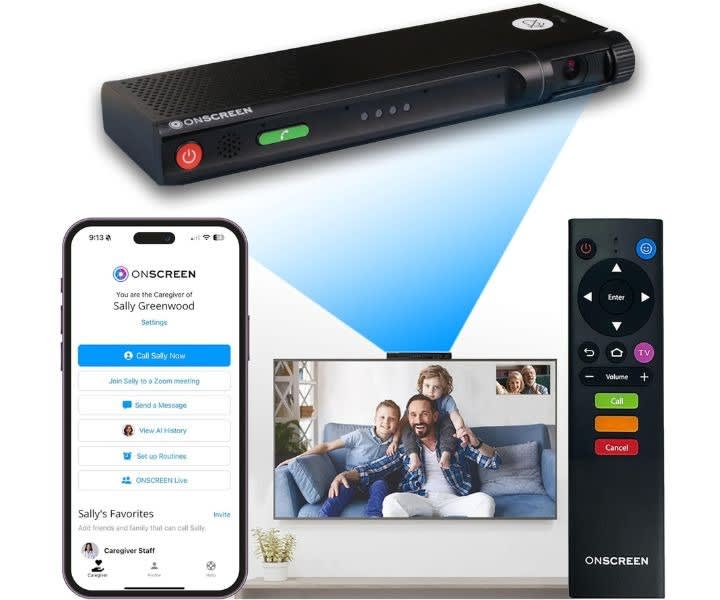 ONSCREEN Video Calling Device for Seniors & TV Use product review