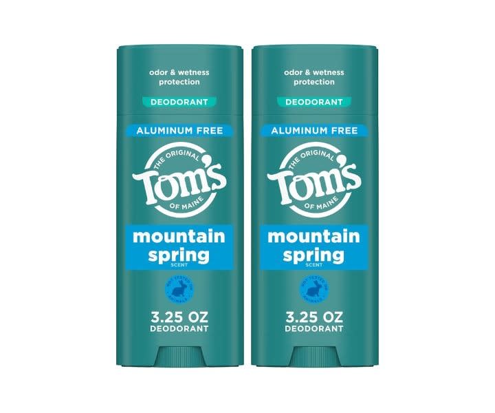 Tom's of Maine Mountain Spring Deodorant | 2-Pack product review