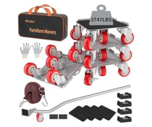 MYUEA Furniture Dolly,Furniture Movers with 5 Wheels Review: Is It Worth Buying?