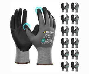DULFINE Safety Work Gloves MicroFoam Nitrile Coated-12 Pairs Review: Is It Worth It?