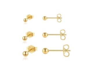 Minimalist Gold Ball Stud Earrings for Piercings Review: Is It Worth It?