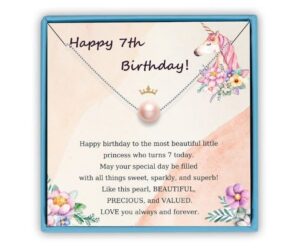 Sterling Silver Pink Pearl Necklace for 7th Birthday Review: Is It Worth It?