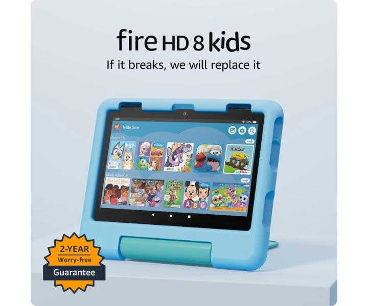 New Amazon Fire HD 8 Kids tablet, ages 3-7 | 4GB memory product review