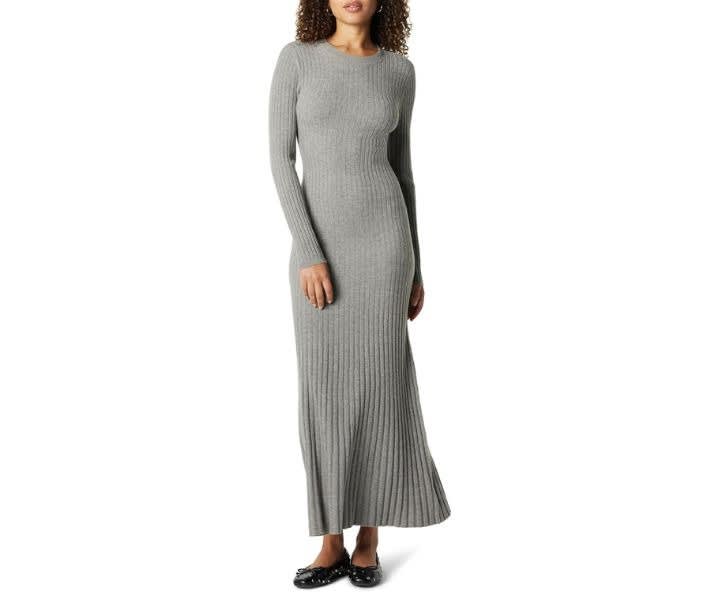 The Drop Women's Ashlyn Ribbed Sweater Maxi Dress product review